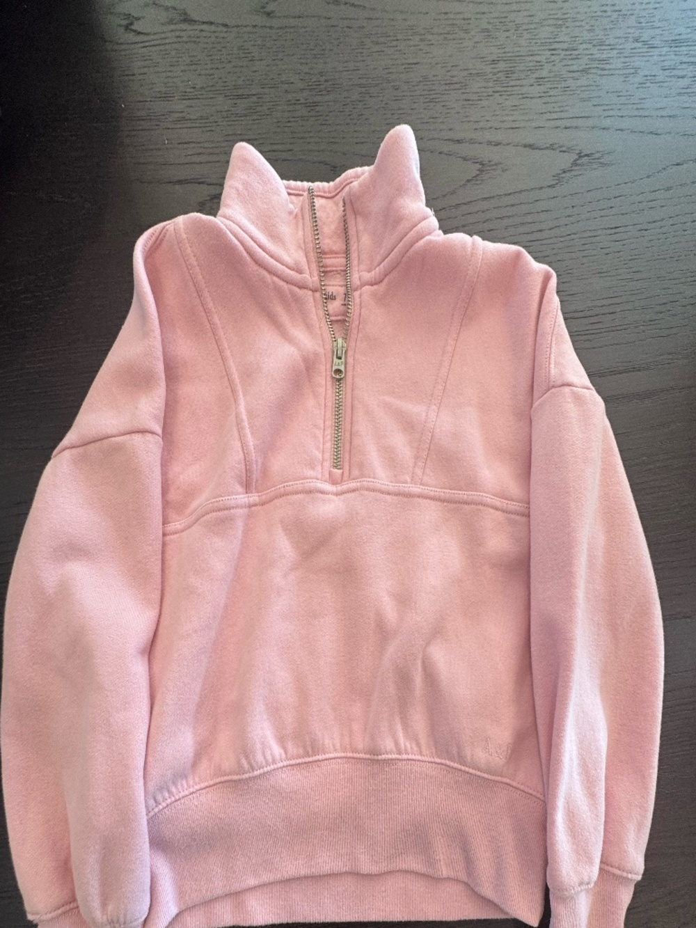 Girls Abercrombie Hoodie Light Pink